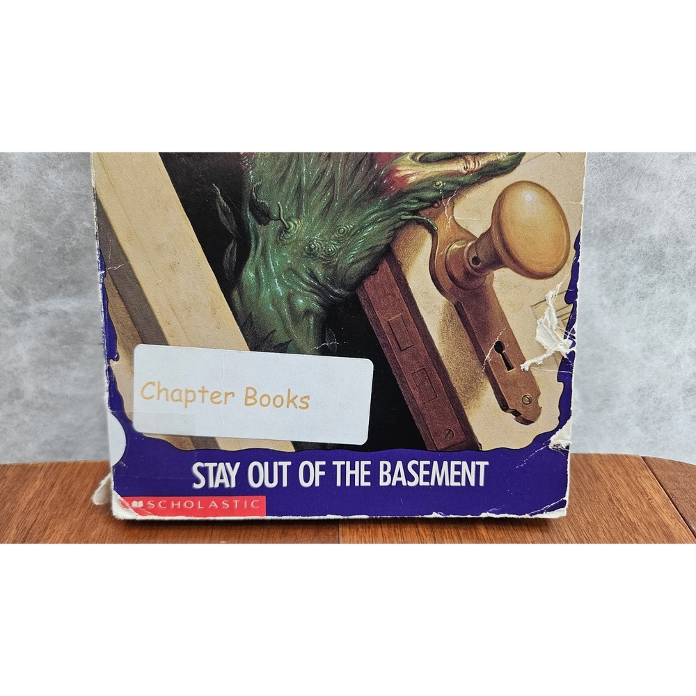 Goosebumps Stay Out of the Basement R.L. Stine Childrens Chapter Book - Picture 4 of 9